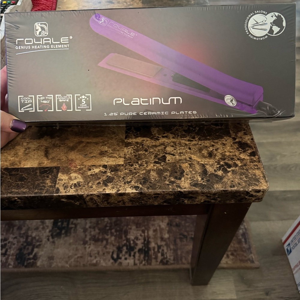 Platinum Purple Hair Straightener